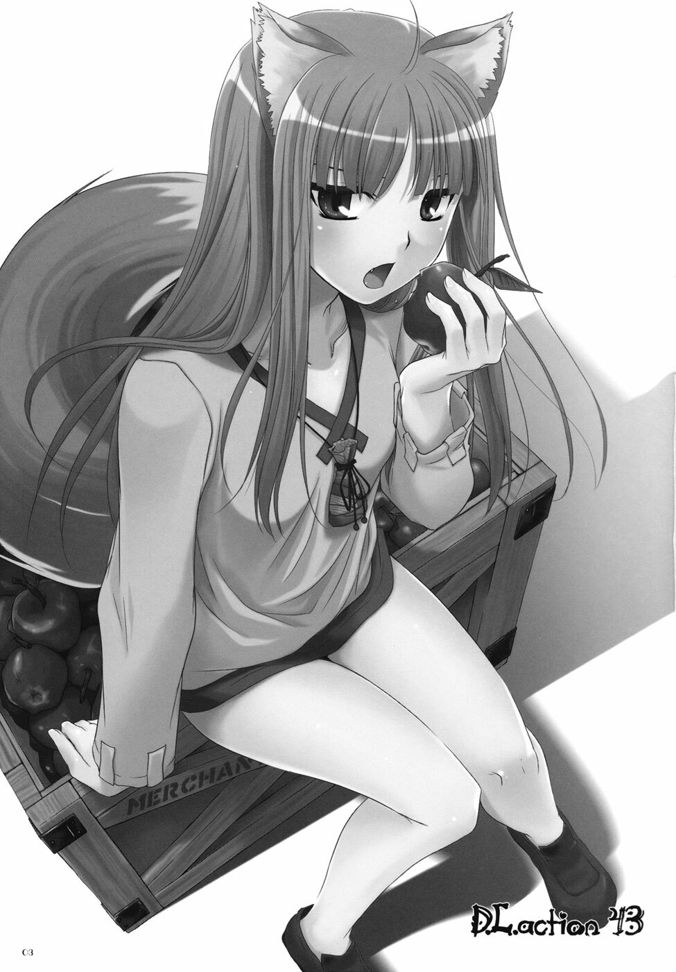 (COMIC1☆2) [Digital Lover (Nakajima Yuka)] D.L. action 43 (Spice and Wolf) [English] [Reromanga] page 2 full