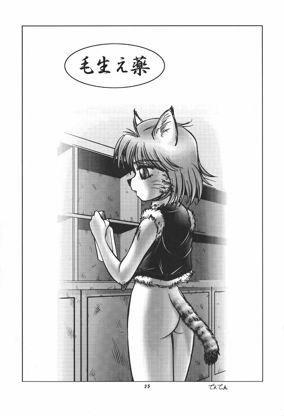 (C57) [TEAM SHUFFLE (Various)] Kemono no Sho Roku - Book of The Beast 6 page 36 full