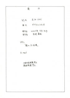 (C68) [Gebriel's Hounds (Akenoin Soumon)] Ashikoki Sukima (Touhou Project) - page 13