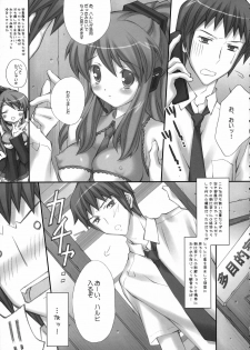 (C73) [LiZ (Satomi Hinako)] ponytail syndrome (Suzumiya Haruhi no Yuuutsu) - page 8