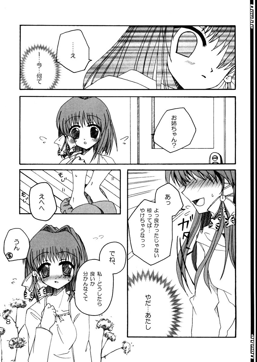 (C66) [Ashihireya (Gekiama Anko)] Double (Clannad) page 7 full