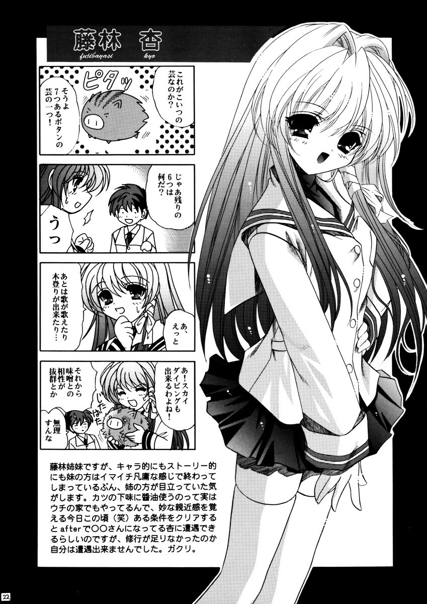 [SLIME INN (Hayashiya Daizaemon)] bishow-kazoku (CLANNAD) page 21 full