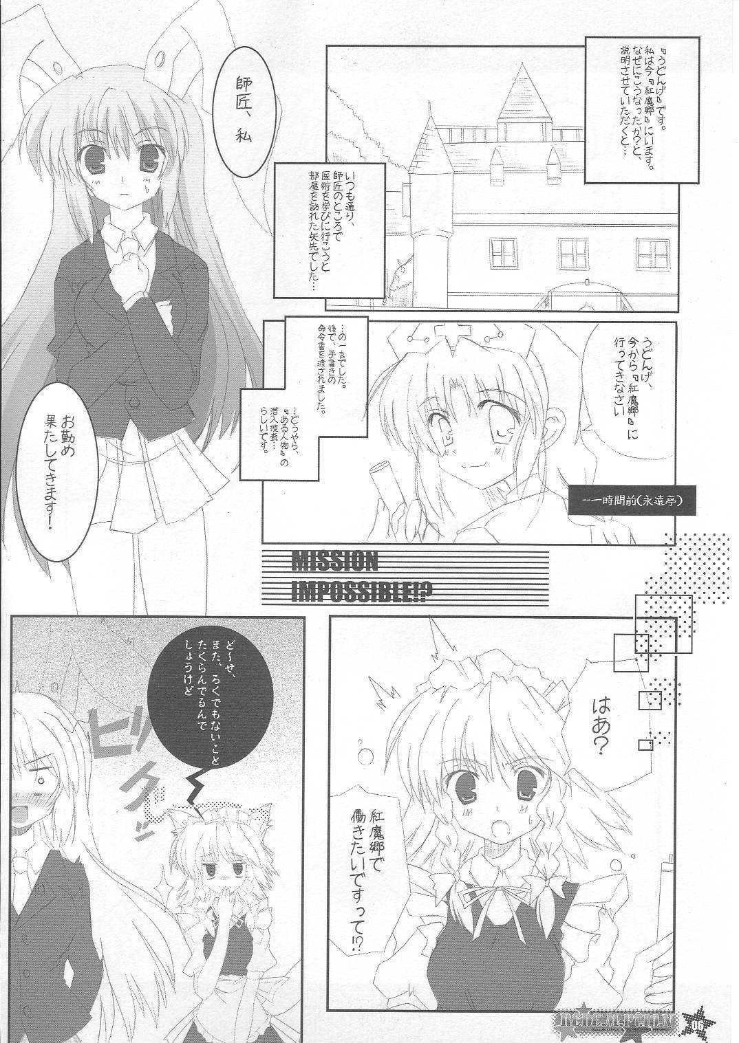 (SC30) [HappyBirthday (Maruchan., Monchy)] REDEMPTION (Touhou Project) page 5 full