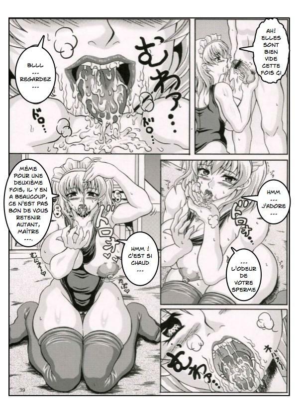 (C70) [INSERT (KEN)] Boku dake no Bakunyuu Ona-maid [French] [Gondjin] page 32 full