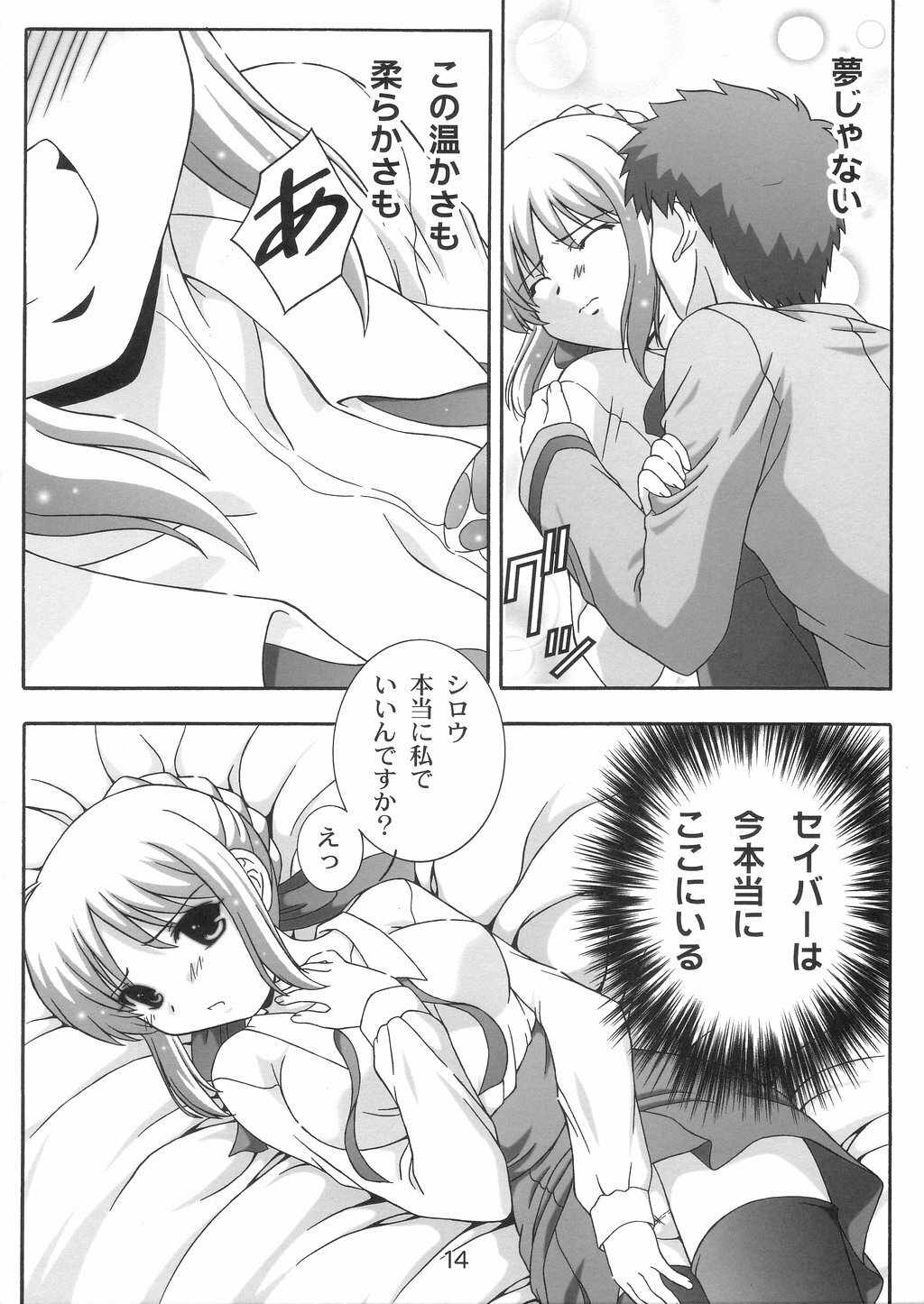 (C66) [Studio Wallaby (Takana Yu-ki)] Secret file next 10 - I feel my Fate (Fate/stay night) page 13 full