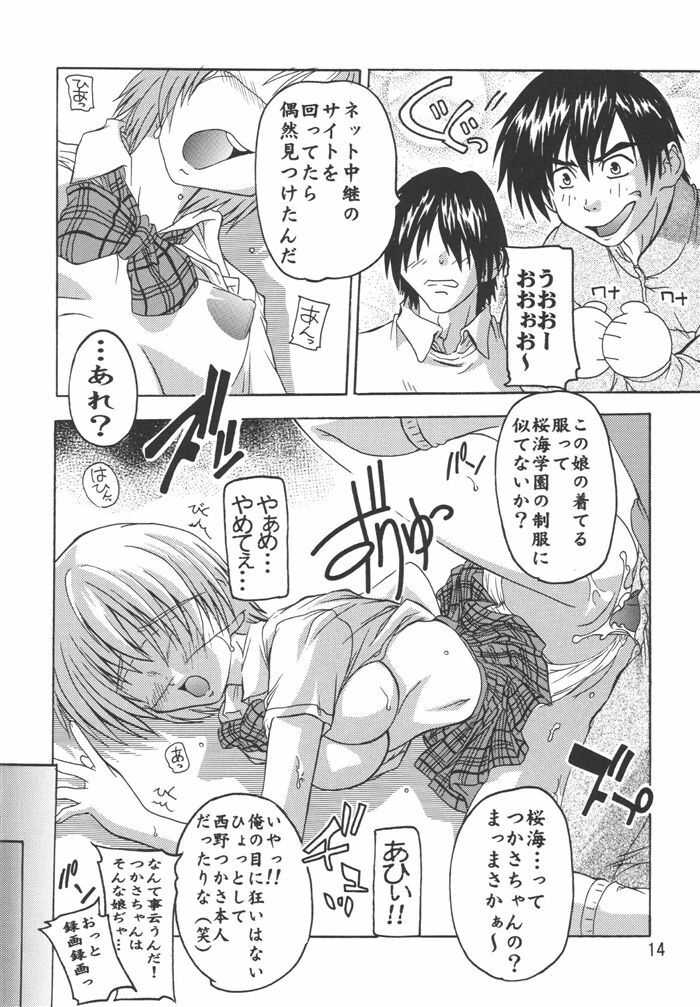 (C68) [Studio Q (Natsuka Q-Ya)] Tsukasa 100% Soushuuhen (Ichigo 100%) page 14 full