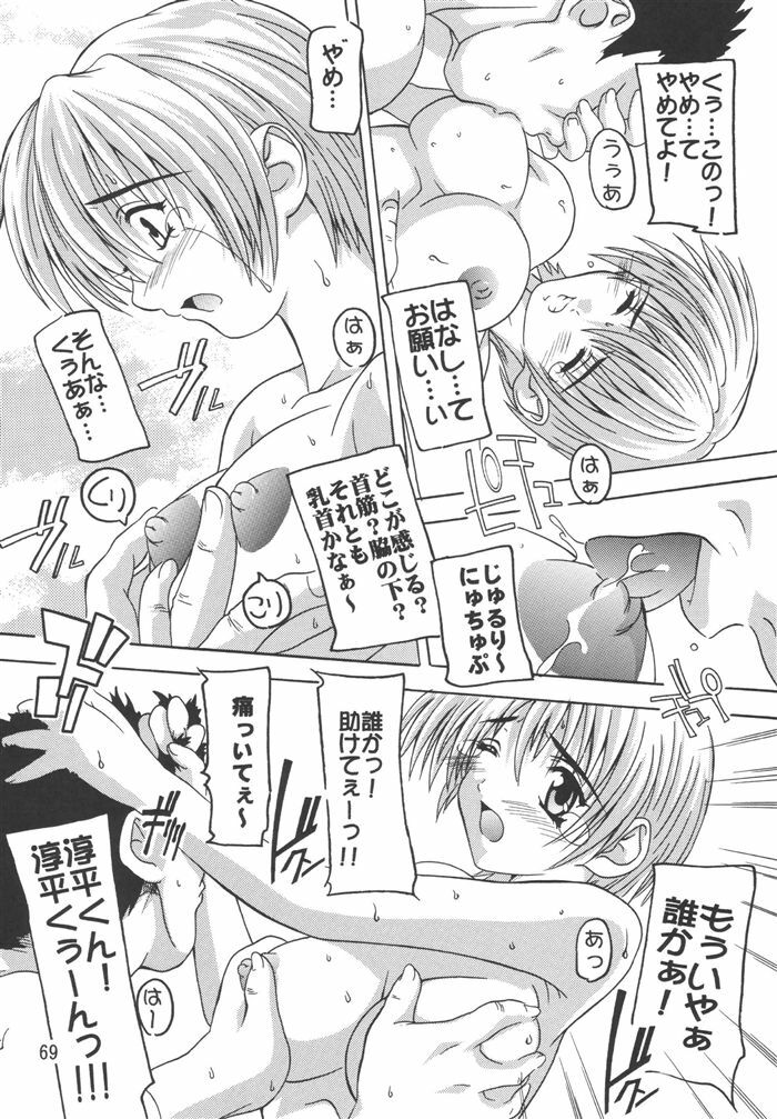 (C68) [Studio Q (Natsuka Q-Ya)] Tsukasa 100% Soushuuhen (Ichigo 100%) page 69 full