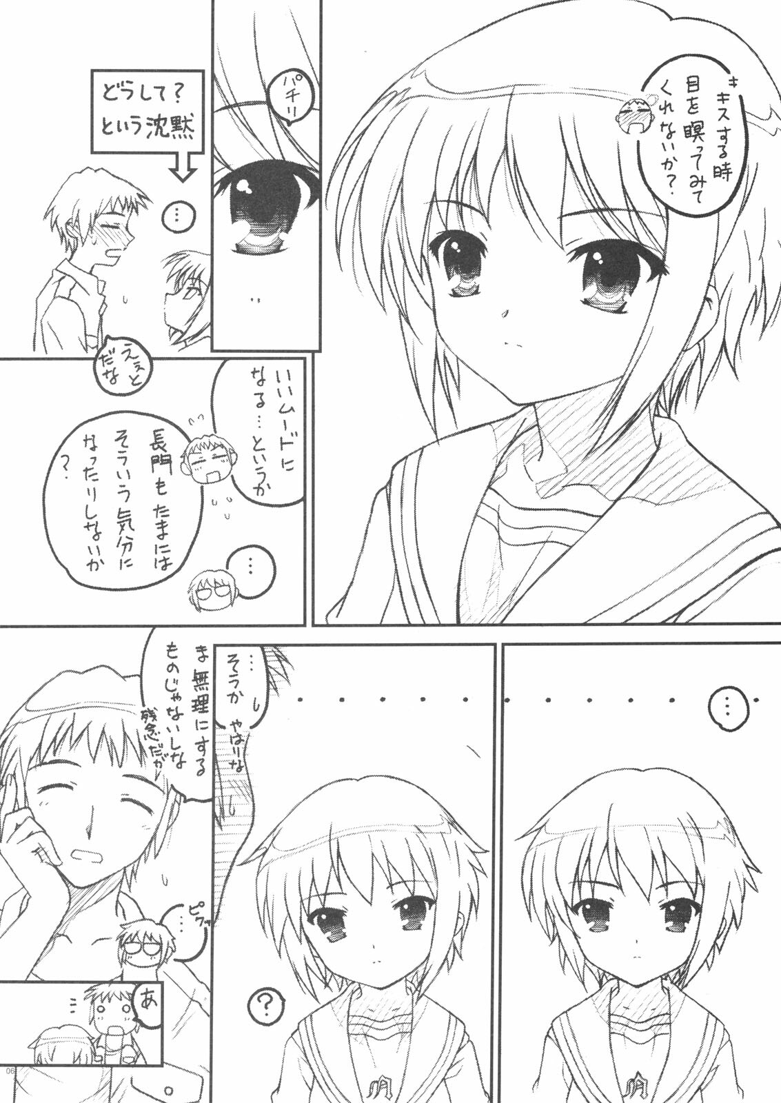 (SC39) [TIMTIM Machine (Kazuma G-Version)] TIMTIM Machine 19-gou (Suzumiya Haruhi no Yuuutsu) page 5 full