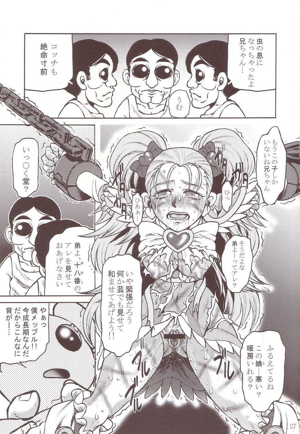 [Yuugai Tosho Kikaku (Tanaka Naburo)] Goumon Kan Sosei Hen (Futari wa Precure) page 26 full