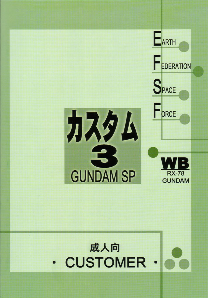 (C61) [CUSTOMER (Chuushin Kuranosuke, Nagase Ruriwo, OKAWARI)] Custom 3 Gundam SP (Kidou Senshi Gundam) page 30 full