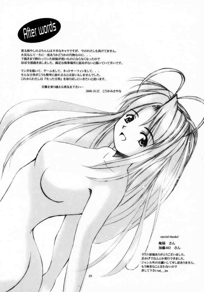 (CR28) [Hikari no Shinden (Koukami Sayana)] EroEro 4 (Love Hina) page 28 full