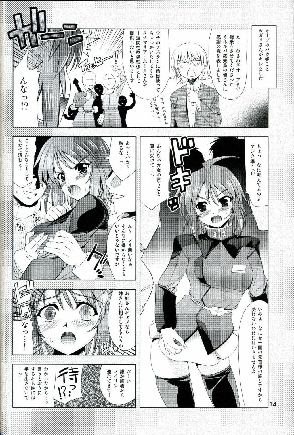 (C67) [Goromenz (Yasui Riosuke)] Suteruna! (Mobile Suit Gundam Seed Destiny) page 14 full