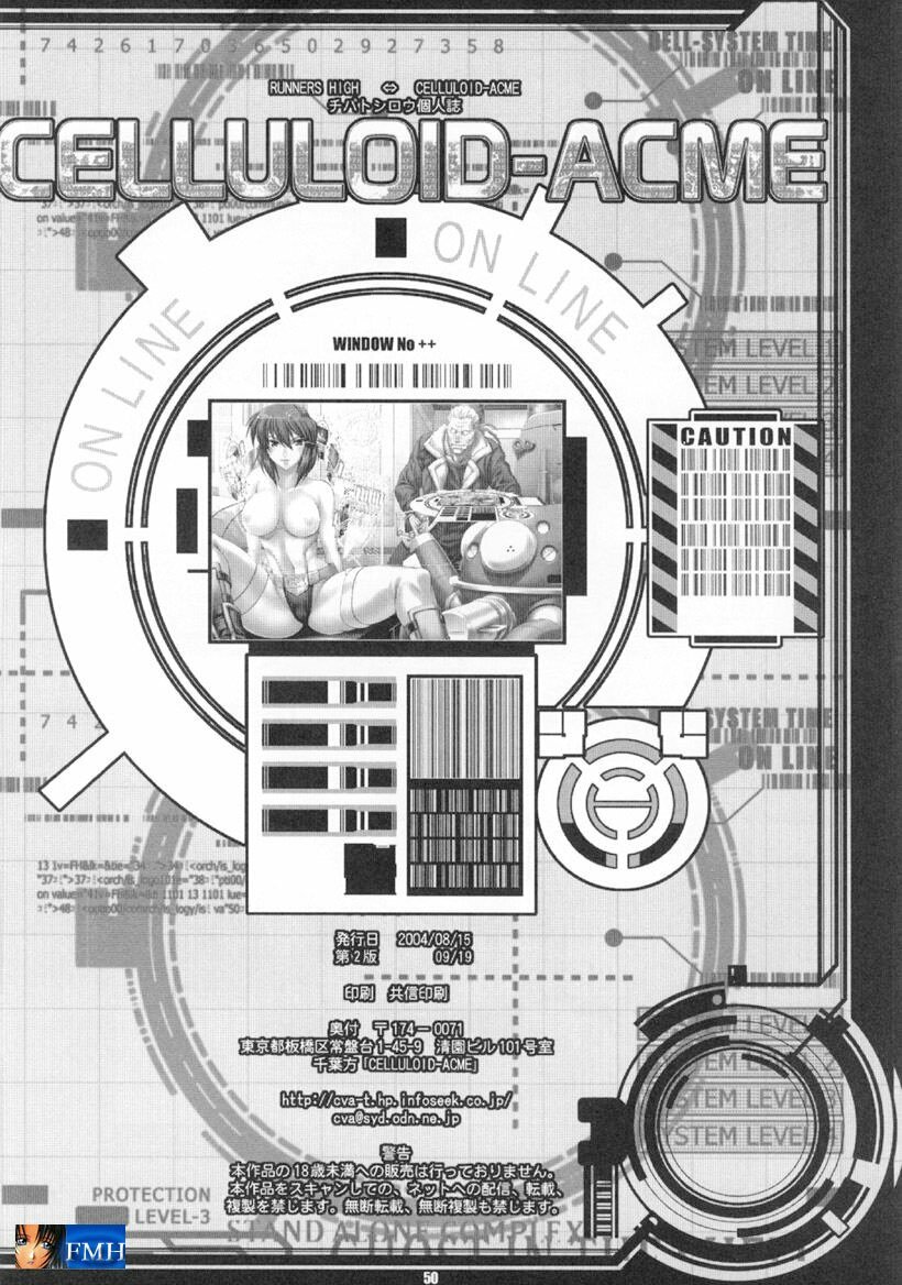 (C66) [Runners High (Chiba Toshirou)] CELLULOID - ACME (Ghost in the Shell) [English] [SaHa] page 49 full