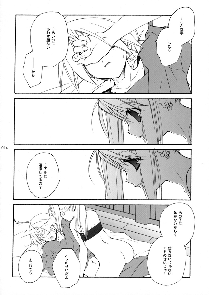 (C65) [Kyougetsutei (Miyashita Miki)] Hagane no XXXX (Fullmetal Alchemist) page 15 full