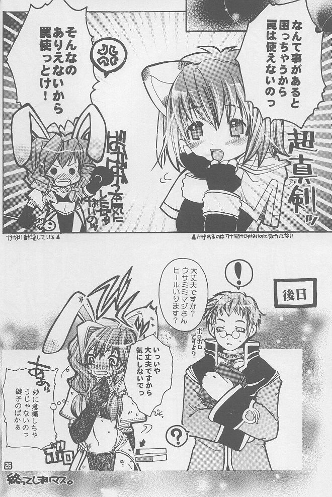 (SC20) [Seinansei ni Kagayakeru Hoshi (Morino Papiko)] Ragnarok Yawa Level.1 (Ragnarok Online) page 25 full