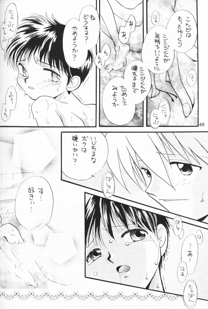 (C54) [Nikkou Kikaku (Gotou Noriko)] Chiisana Koi no Melody (Neon Genesis Evangelion) page 47 full