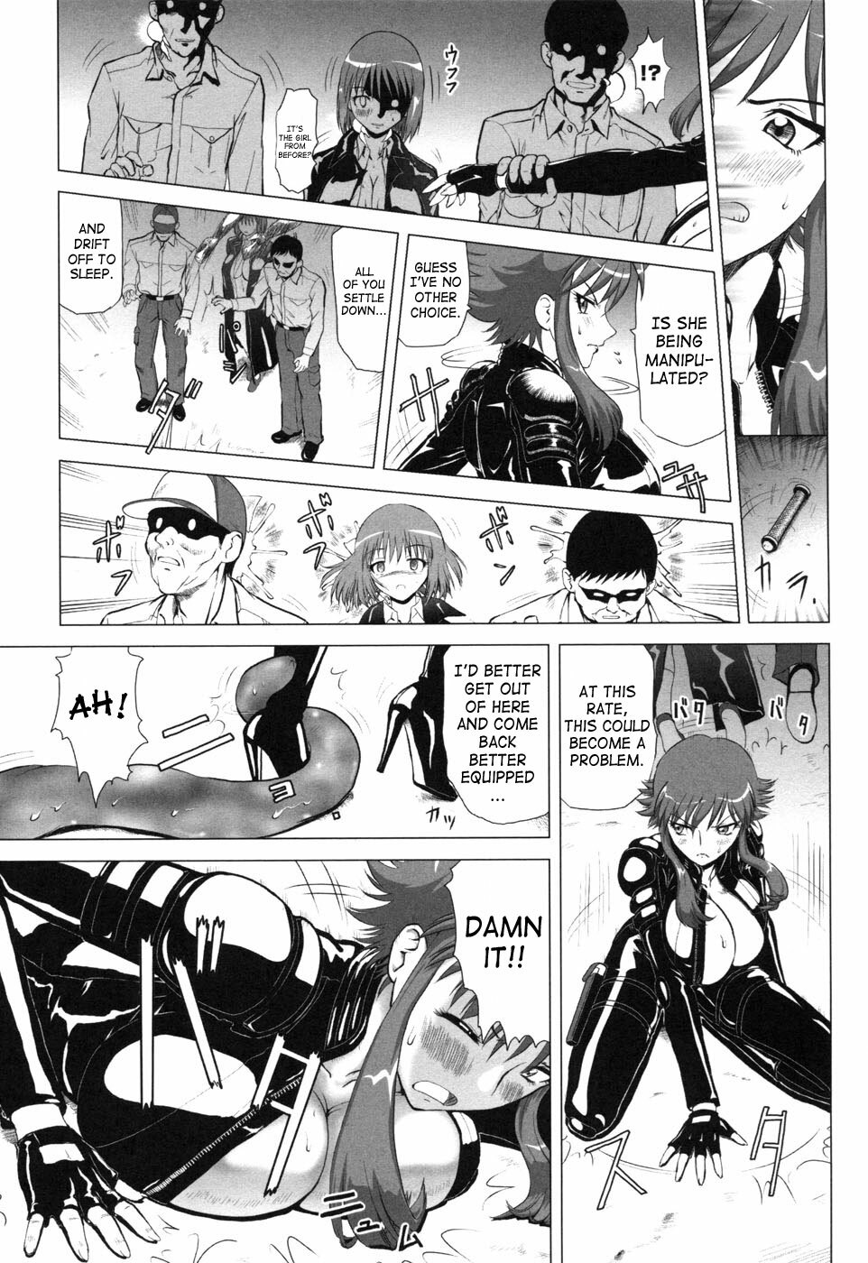 [Nakami Yoshikage] Taima Sousakan Sanae ~Shokushu Ingyaku~ | Demon Investigator Sanae (Rider Suit Heroine Anthology Comics 2) [English] [SaHa] page 5 full