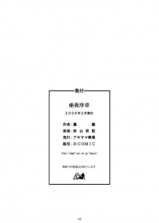 [Akiyama Kougyou (Reiran)] Ayoru Joshou (Tenjou Tenge) - page 41