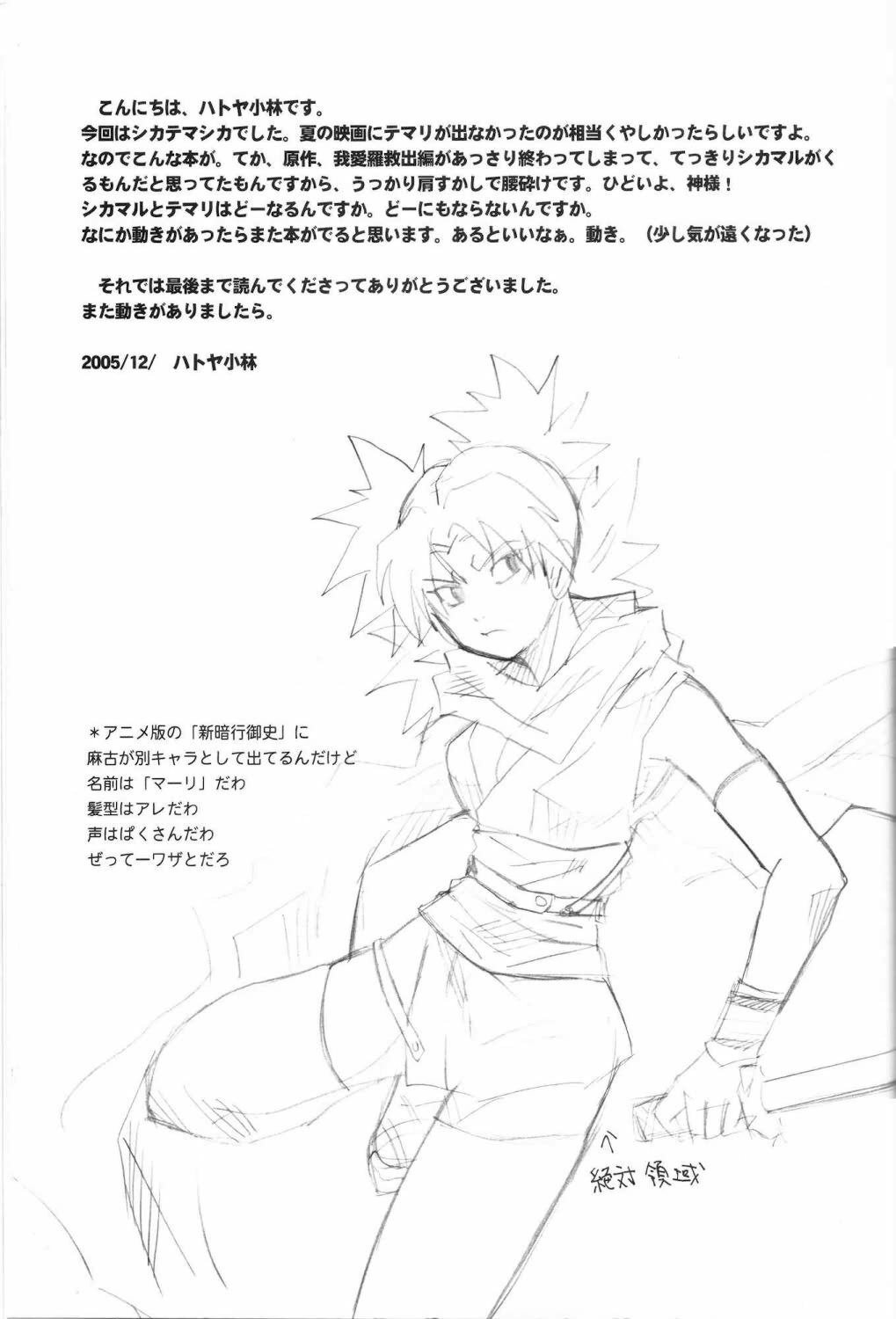 (C69) [BUMSIGN (Hatoya Kobayashi)] Temarito! (Naruto) page 28 full