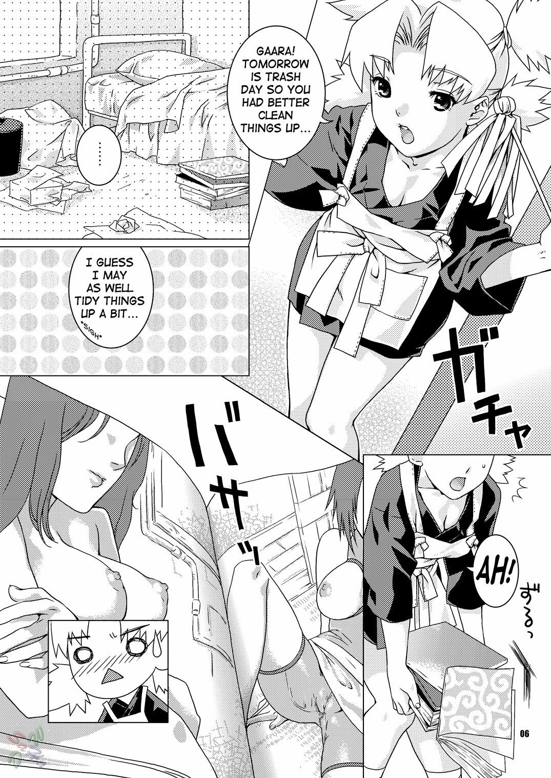 (C66) [NEKOMATAYA (Nekomata Naomi)] Hana Temari (Naruto) [English] [Doujin-World] page 7 full