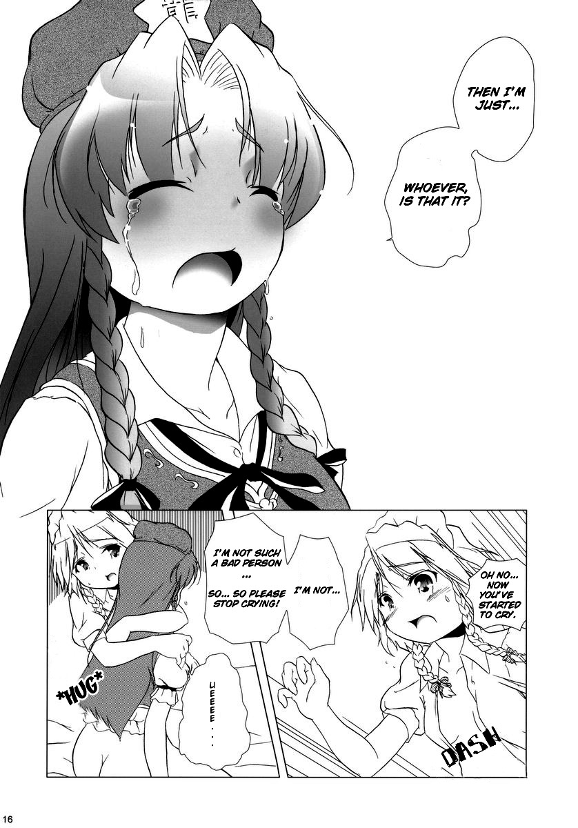 (C69) [Gutenberg no Musume (KnightO Satoshi)] Kajin Komusume Chuuka na Ipanema | Bloom Human Serving (Touhou Project) [English] {Myon} page 16 full