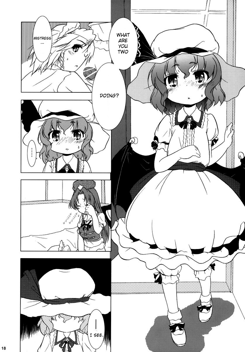 (C69) [Gutenberg no Musume (KnightO Satoshi)] Kajin Komusume Chuuka na Ipanema | Bloom Human Serving (Touhou Project) [English] {Myon} page 18 full