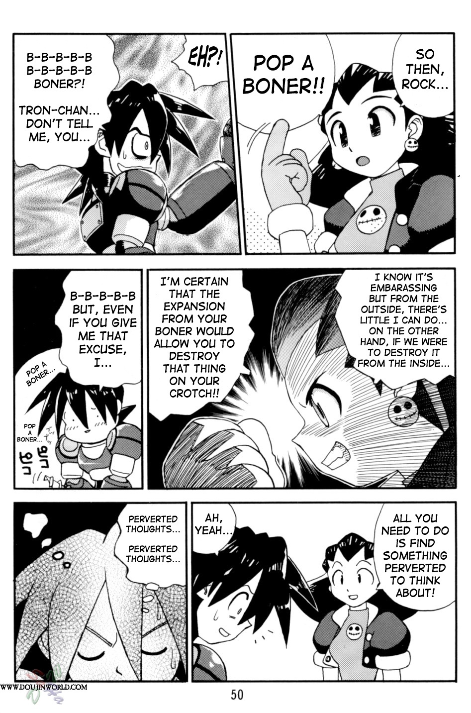 [Studio Katsudon (Manabe Jouji)] Rock Buster Go Shot!! (Rockman DASH) [English] [SaHa] page 51 full