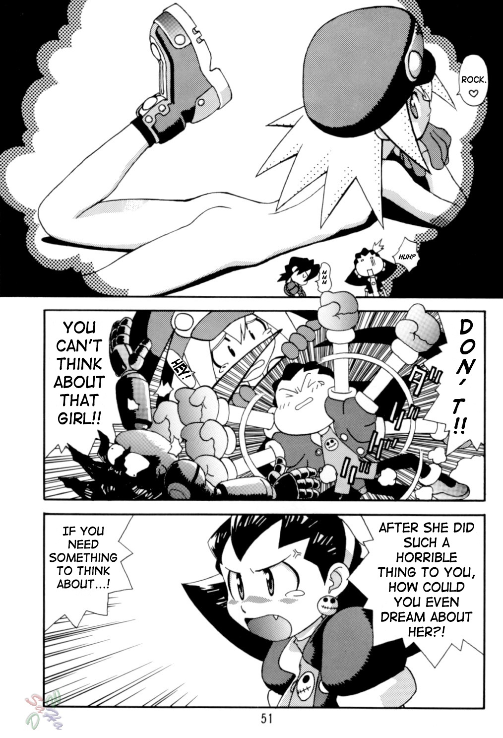 [Studio Katsudon (Manabe Jouji)] Rock Buster Go Shot!! (Rockman DASH) [English] [SaHa] page 52 full