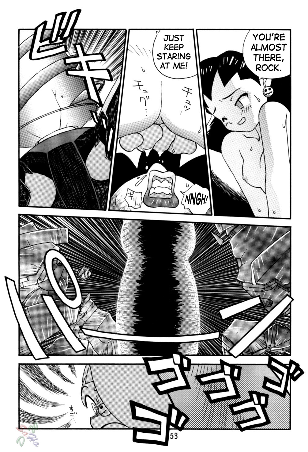 [Studio Katsudon (Manabe Jouji)] Rock Buster Go Shot!! (Rockman DASH) [English] [SaHa] page 54 full