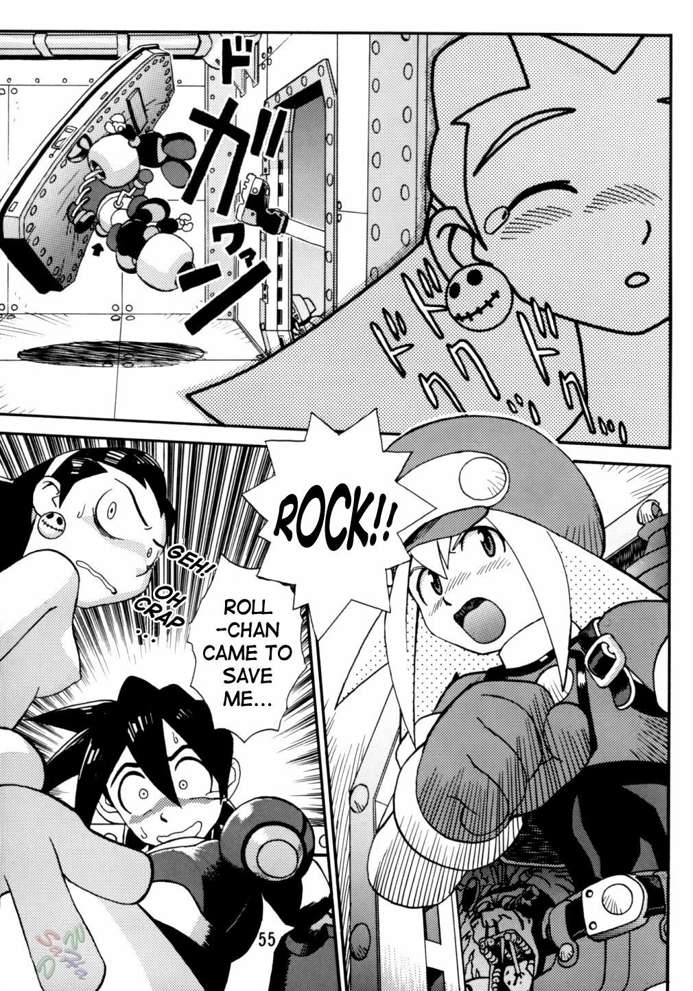 [Studio Katsudon (Manabe Jouji)] Rock Buster Go Shot!! (Rockman DASH) [English] [SaHa] page 56 full