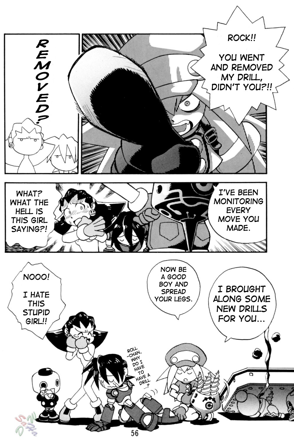 [Studio Katsudon (Manabe Jouji)] Rock Buster Go Shot!! (Rockman DASH) [English] [SaHa] page 57 full