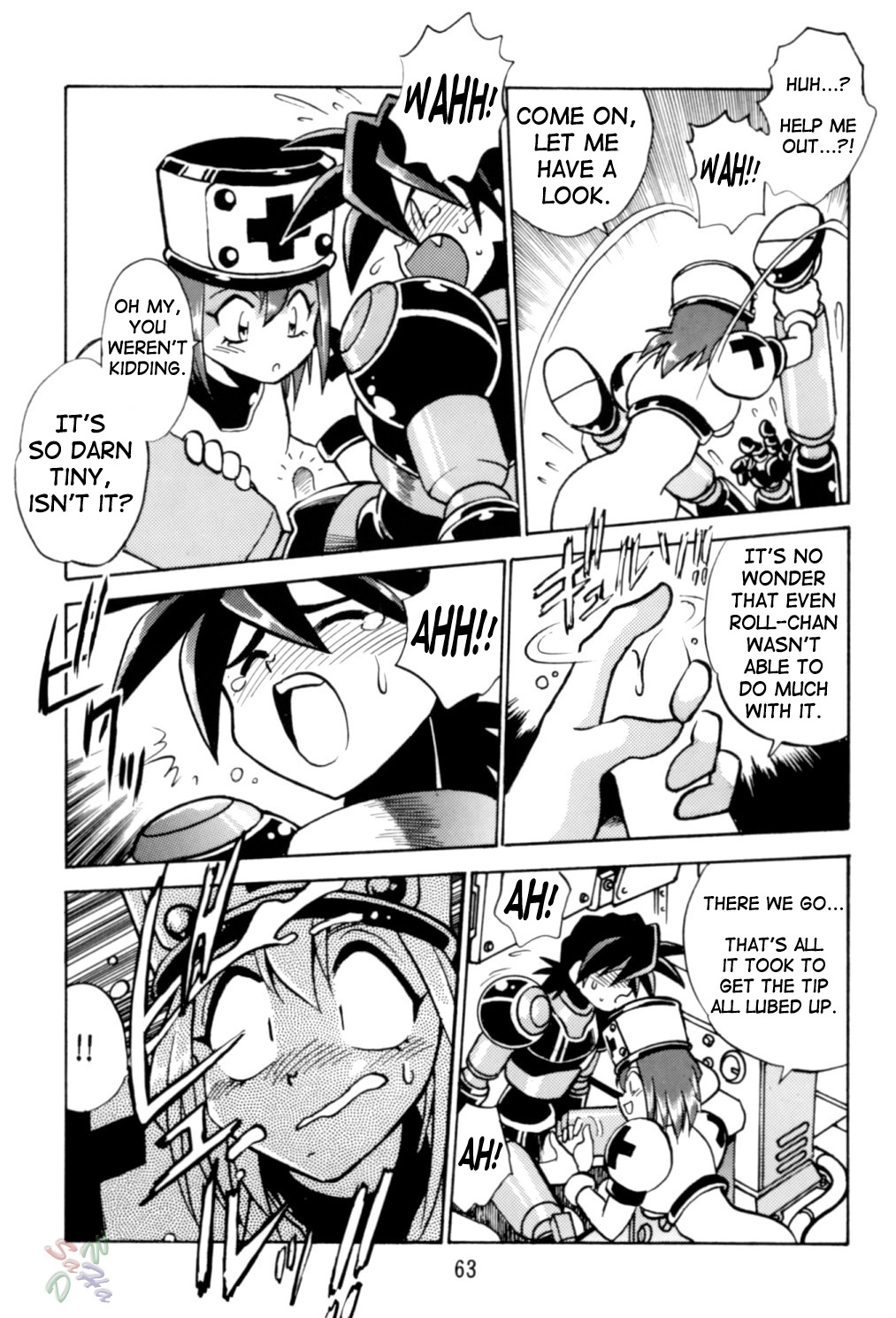 [Studio Katsudon (Manabe Jouji)] Rock Buster Go Shot!! (Rockman DASH) [English] [SaHa] page 64 full