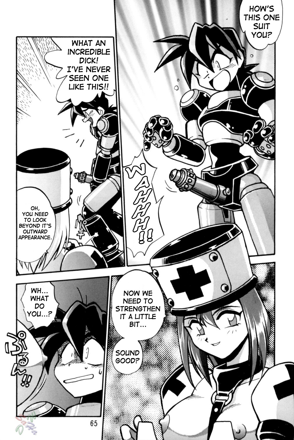 [Studio Katsudon (Manabe Jouji)] Rock Buster Go Shot!! (Rockman DASH) [English] [SaHa] page 66 full