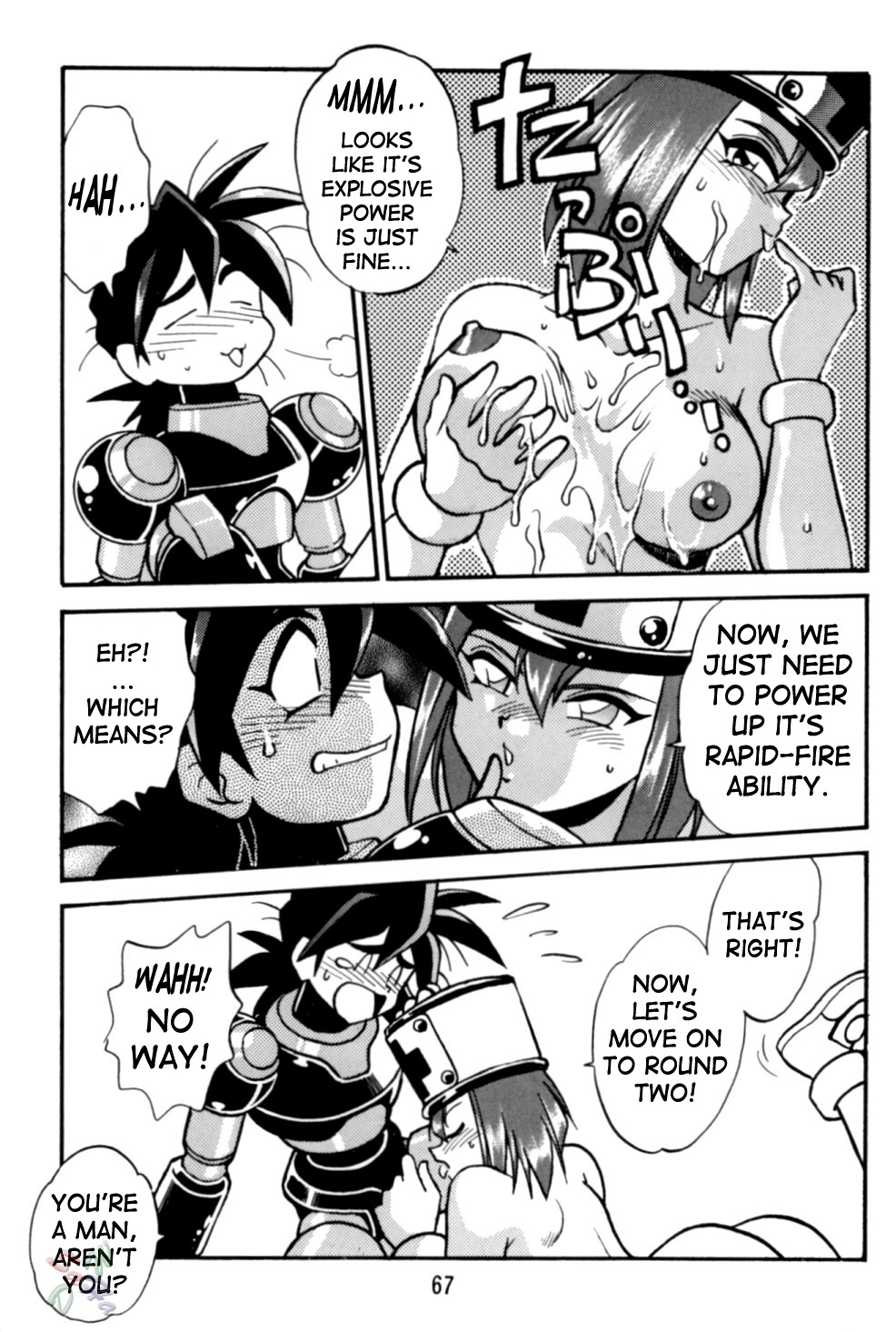 [Studio Katsudon (Manabe Jouji)] Rock Buster Go Shot!! (Rockman DASH) [English] [SaHa] page 68 full