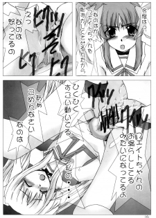 (C71) [Burning Hammer (Fukui Sora)] Nisemono no karada nano? (Mahou Shoujo Lyrical Nanoha) - page 15