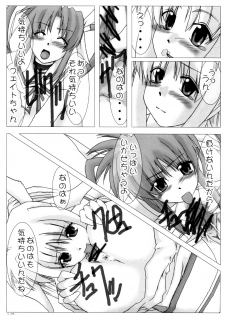 (C71) [Burning Hammer (Fukui Sora)] Nisemono no karada nano? (Mahou Shoujo Lyrical Nanoha) - page 18