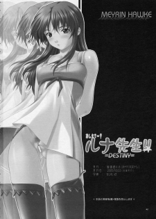 (Comic Castle 2005) [Otogiya X-9 (Mizuki Haruto)] Oshiete... Luna Sensei!! =DESTINY= (GUNDAM SEED DESTINY) - page 41
