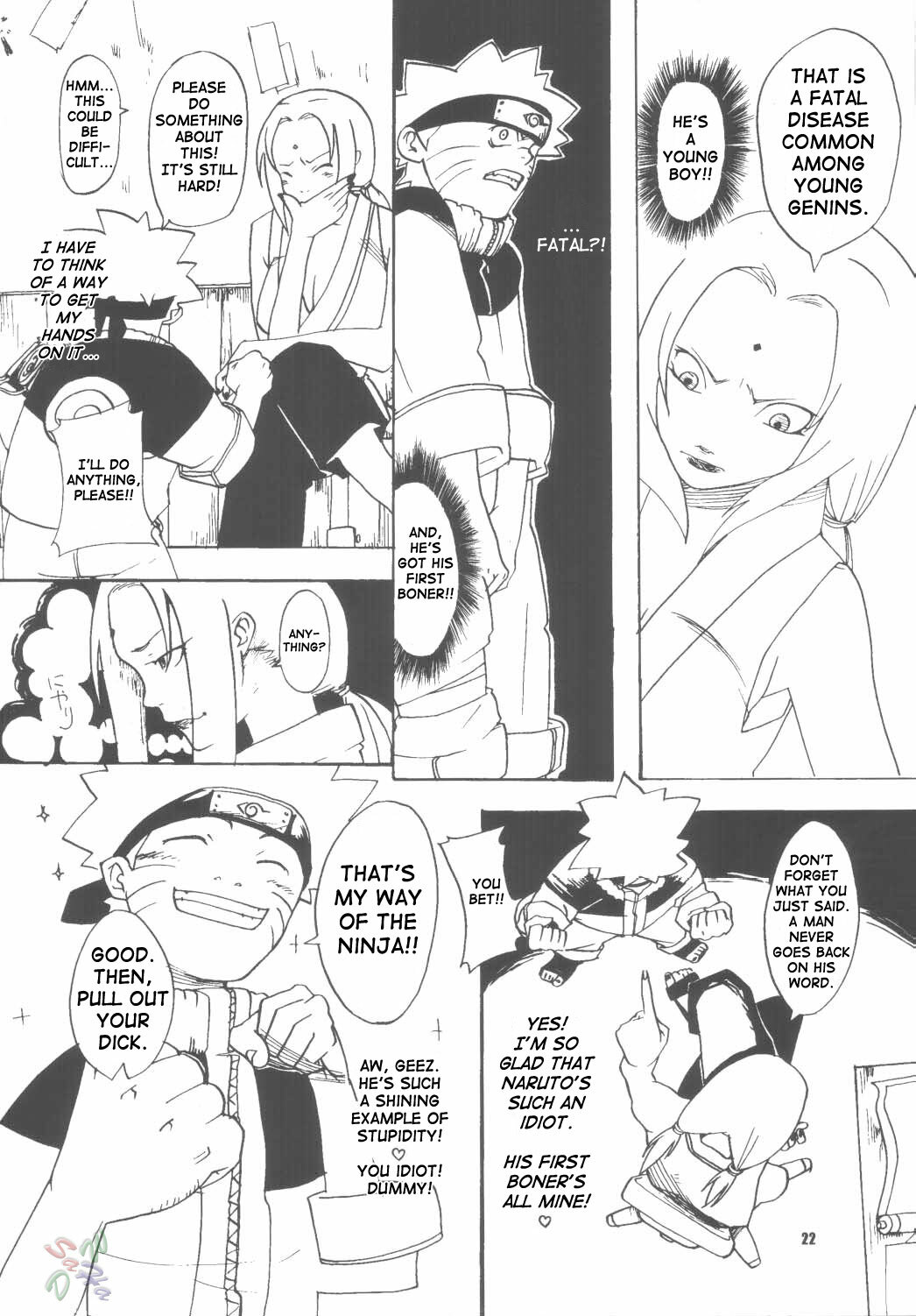 (C65) [Nekomataya (Nekomata Naomi)] Janbo Mochi (Naruto) [English] [SaHa] page 21 full