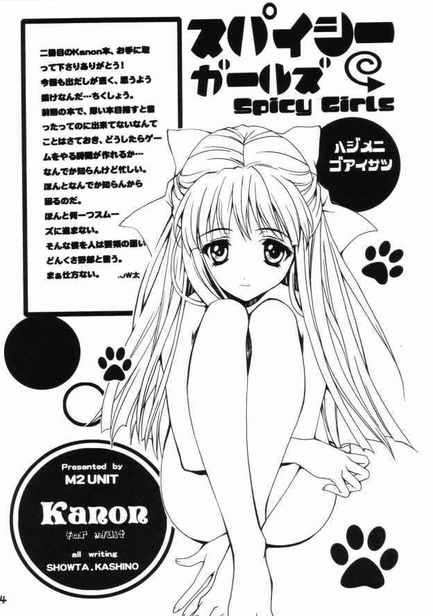 [M2UNIT (Kashino Showta)] Spicy Girls (Kanon) page 3 full