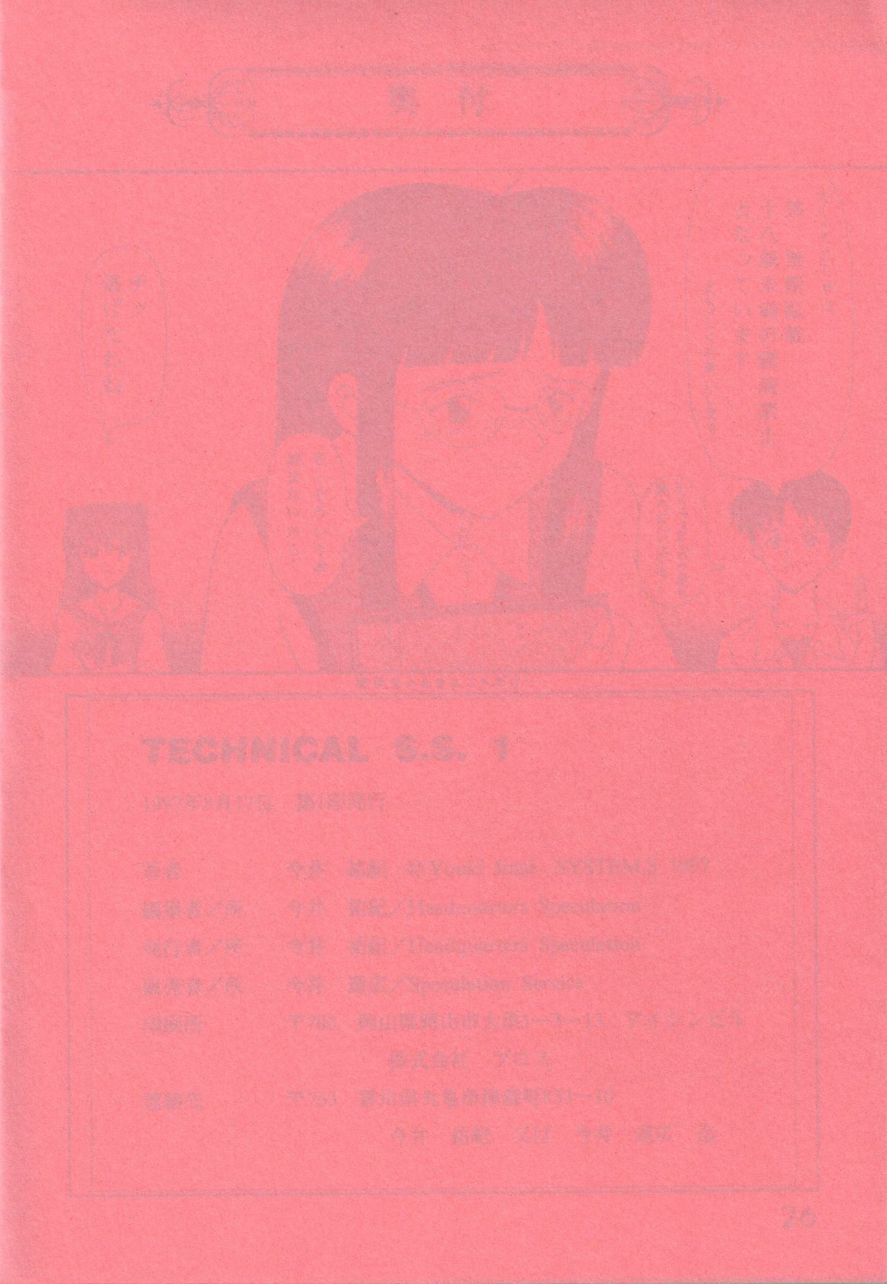 (C52) [System Speculation (Imai Youki)] TECHNICAL S.S. 1 2nd Impression (Neon Genesis Evangelion) page 29 full