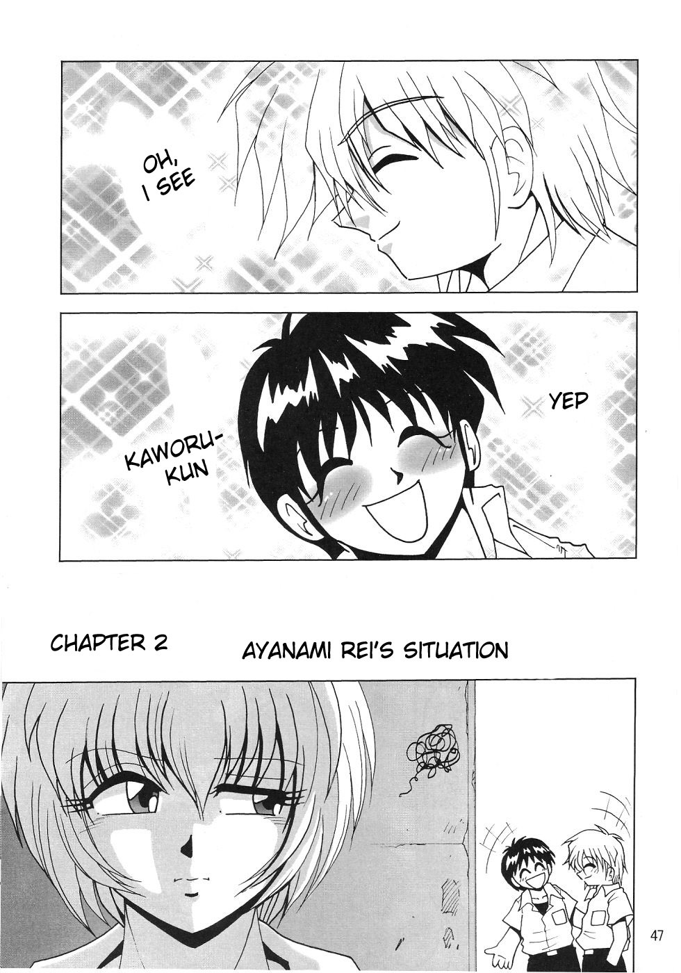 (CR36) [Thirty Saver Street 2D Shooting (Maki Hideto, Sawara Kazumitsu)] Second Hobaku Project (Neon Genesis Evangelion) [English] page 48 full