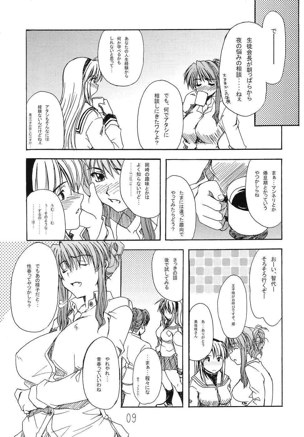 (C67) [eau-Rouge (Rikamoto Miyuki)] KUMANNAD (Clannad) page 8 full