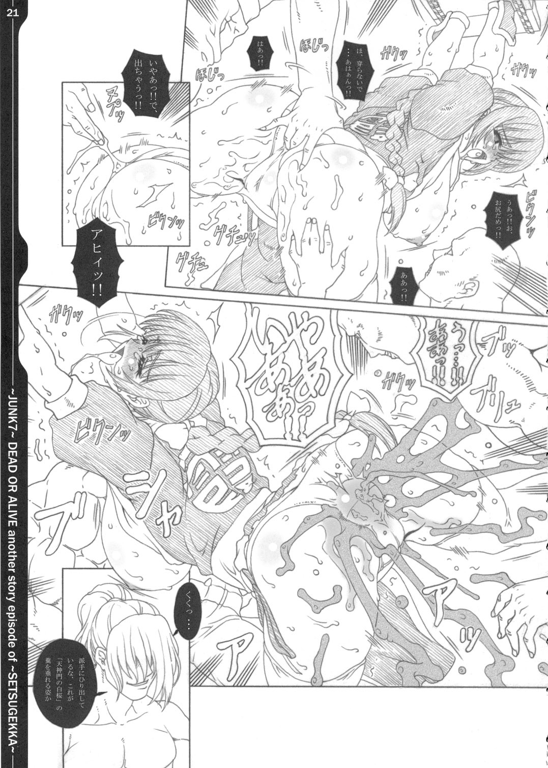 (C69) [Chill-Out (Fukami Naoyuki)] Junk 7 (Dead or Alive, Samurai Spirits) page 20 full