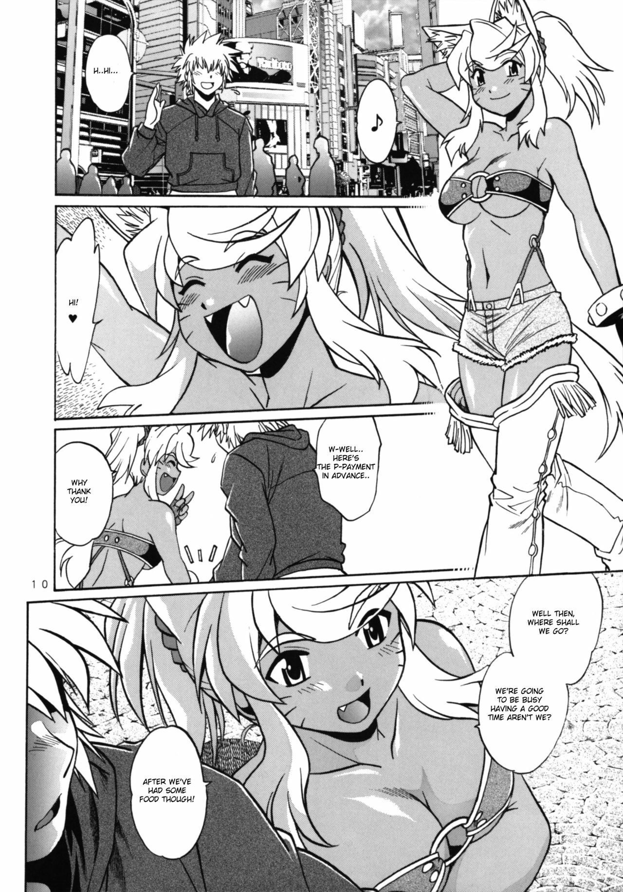 (SC34) [Studio Katsudon (Manabe Jouji)] Kemonotachi no Bansan 2 (Renkin 3-kyuu Magical? Pokahn [Magipoka]) [English] page 10 full