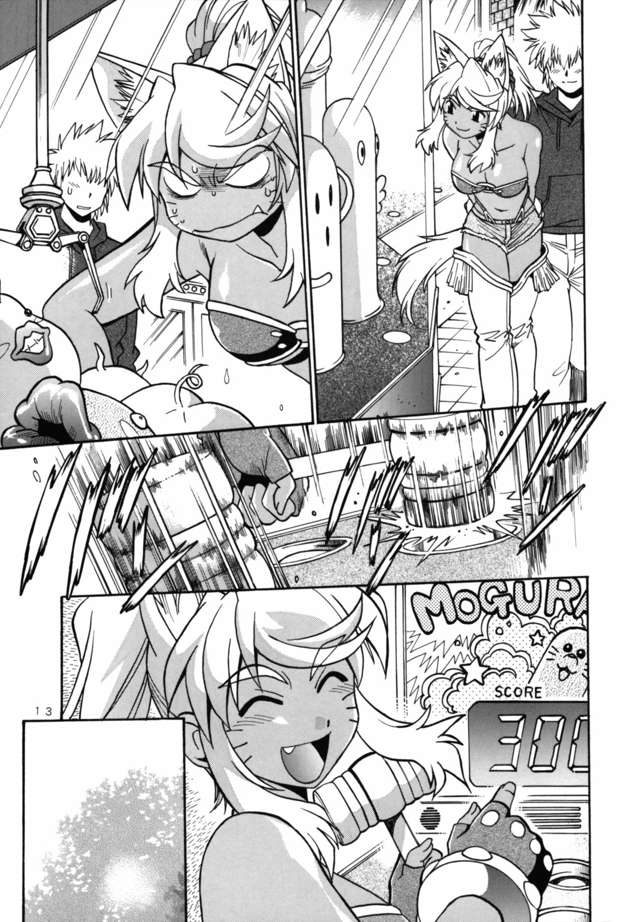 (SC34) [Studio Katsudon (Manabe Jouji)] Kemonotachi no Bansan 2 (Renkin 3-kyuu Magical? Pokahn [Magipoka]) [English] page 13 full