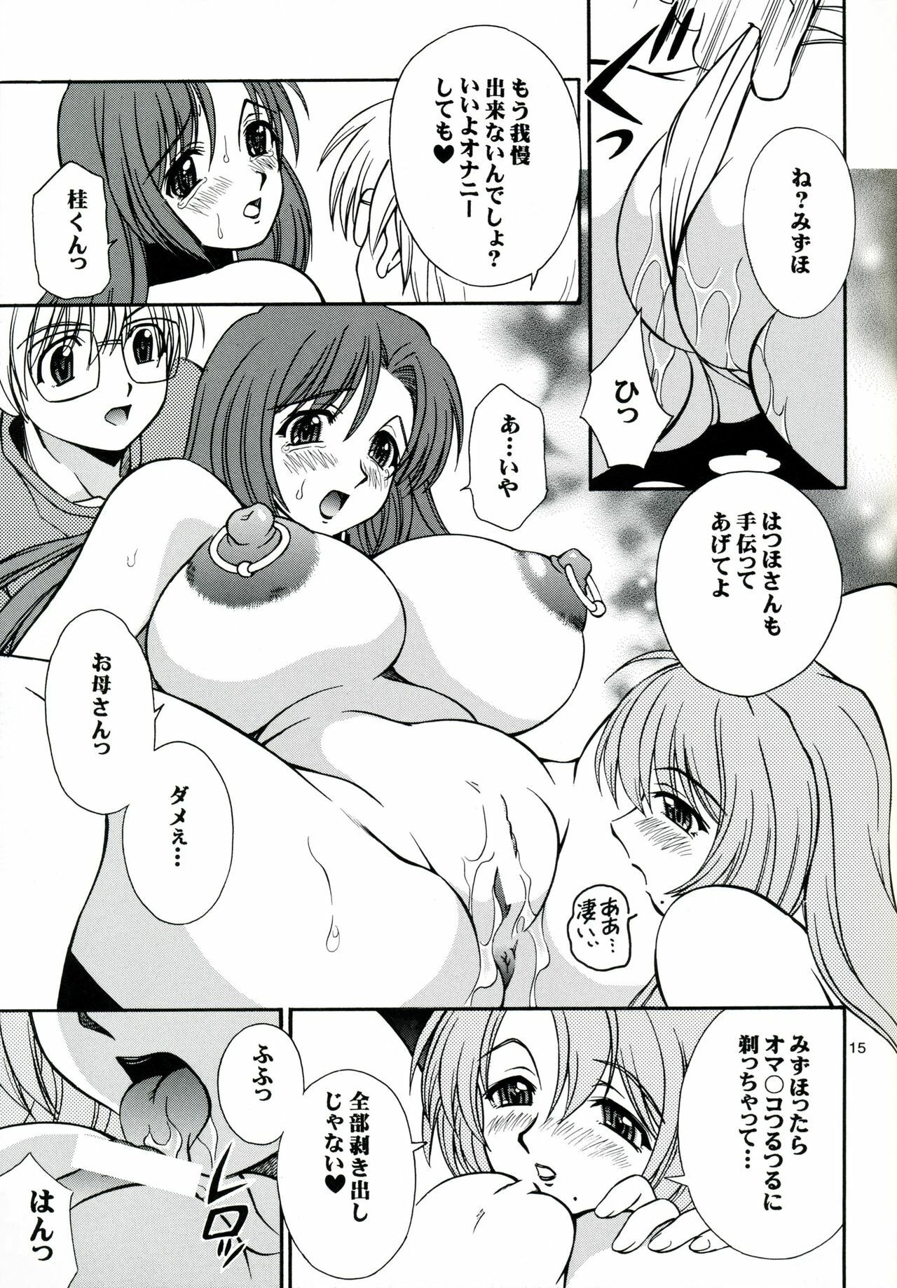 (C68) [Narimasuya (Akiba Wataru)] Hachimitsu Jugyousankan - Mother -Re Edition- Sequel (Onegai Teacher) page 14 full