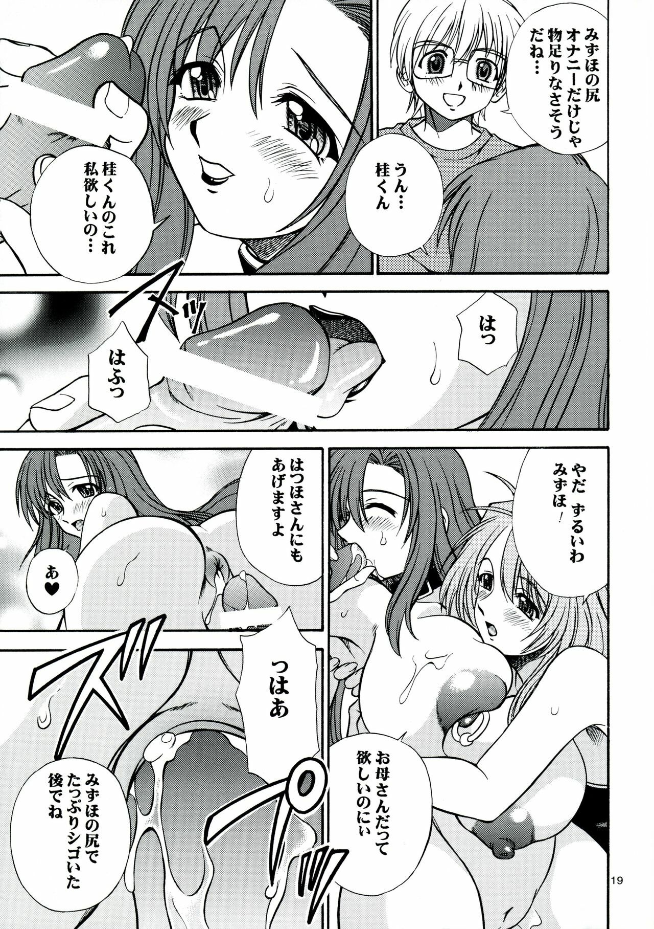 (C68) [Narimasuya (Akiba Wataru)] Hachimitsu Jugyousankan - Mother -Re Edition- Sequel (Onegai Teacher) page 18 full