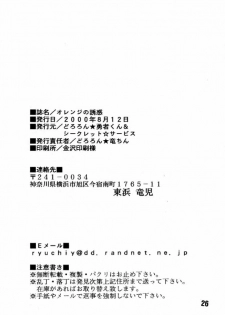(C58) [Secret Service (Dororon Ryuuchin)] Orange no Yuwaku (Final Fantasy IX) - page 25