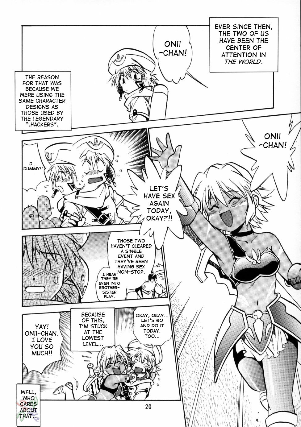 (CR33) [Studio Katsudon (Manabe Jouji)] .hack//extra (.hack//Tasogare No Udewa Densetsu) [English] page 19 full