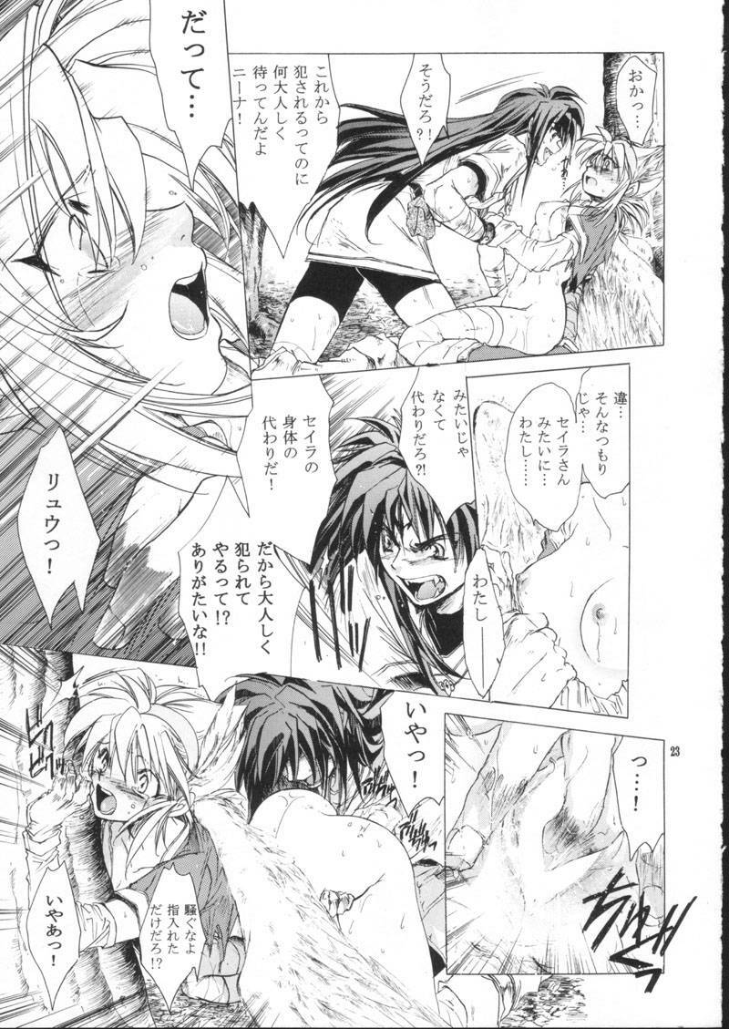 (C61) [Toko-ya (HEIZO, Kitoen)] side:NINA - Ryuu no Me no Fuukei ~ second (Breath Of Fire) page 23 full